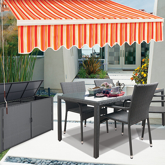 Sunfun Polyester Tente Multicolor 400x250 cm