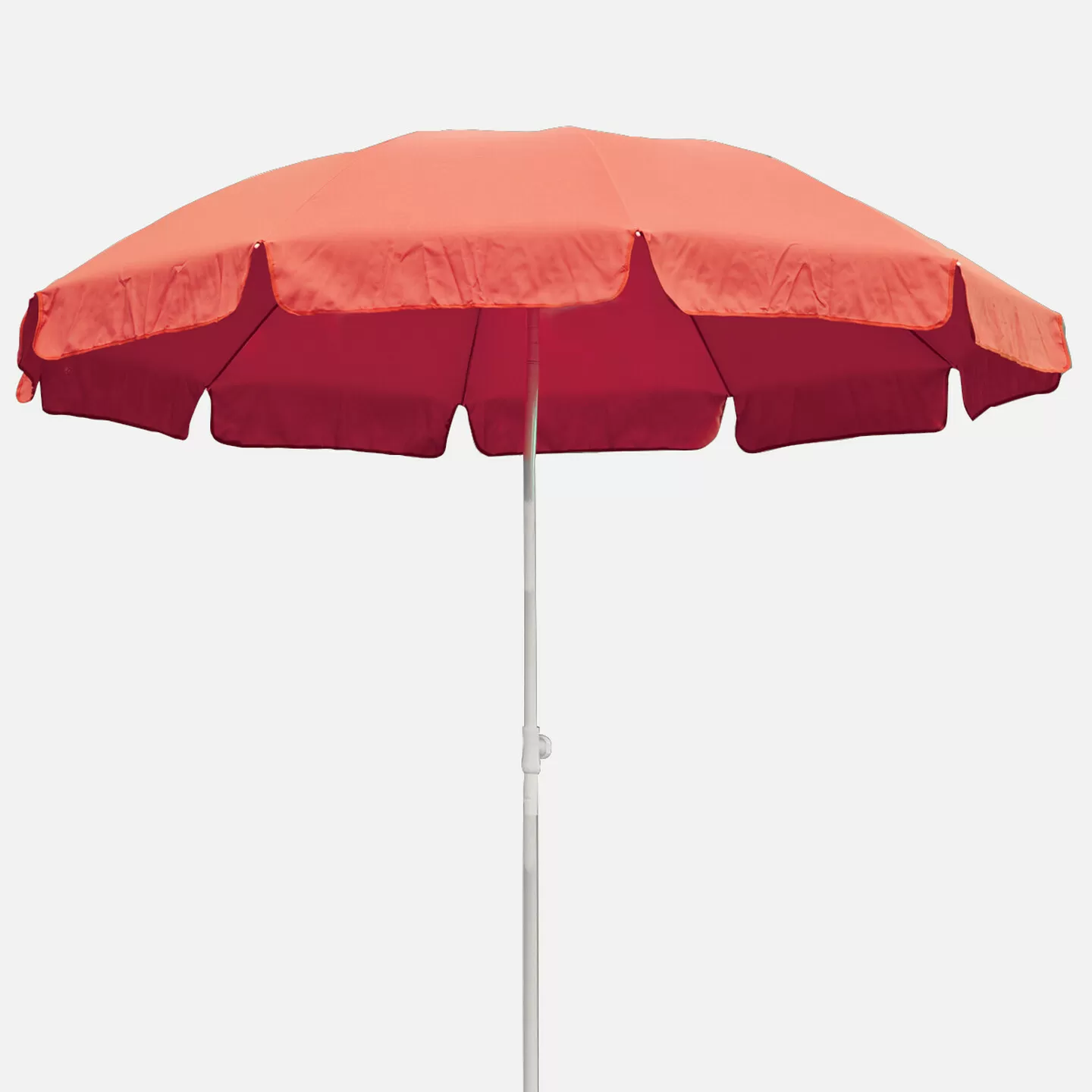 Sunfun - Sunfun Provence II Şemsiye Kırmızı 200 cm