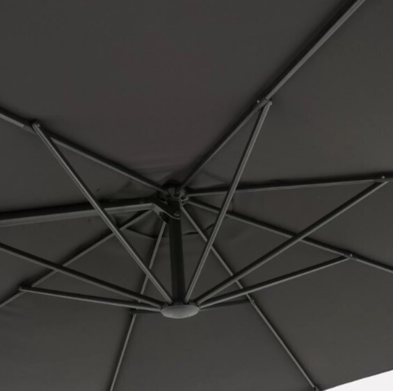 Sunfun Şemsiye Antrasit 3m - Thumbnail