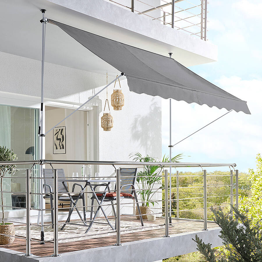 Sunfun Teleskopik Tente Gri 300x130 cm - 2