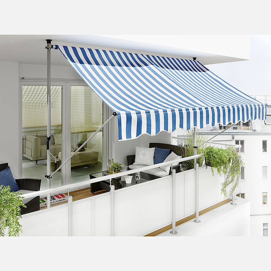 Sunfun Teleskopik Tente Mavi-Beyaz 250x130 cm - 4