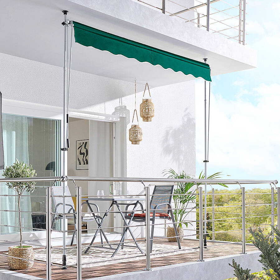 Sunfun Teleskopik Tente Yeşil 250x130 cm - 3