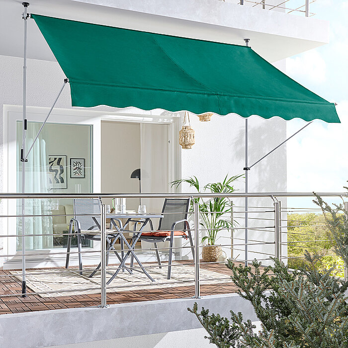 Sunfun Teleskopik Tente Yeşil 300x130 cm