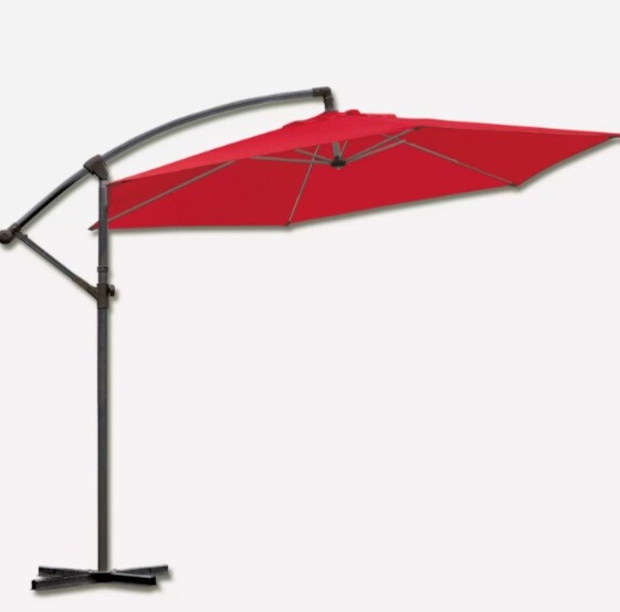 Sunfun - Sunfun Toscana Şemsiye Kırmızı 300 cm