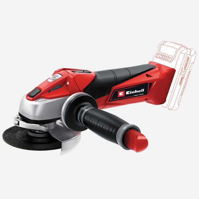 Einhell - Einhell TE-AG 18 Li Power X-Change 115 mm Solo Avuç Taşlama