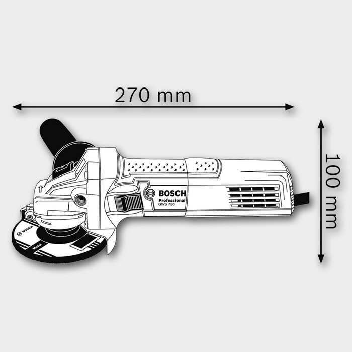 Einhell TE-AG 18 Li Power X-Change 115 mm Solo Avuç Taşlama - Thumbnail