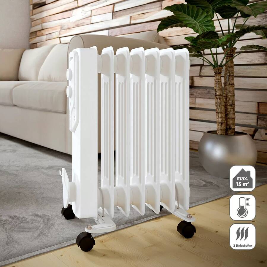 Voltomat 1500W 7 Dilim Yağlı Radyatör