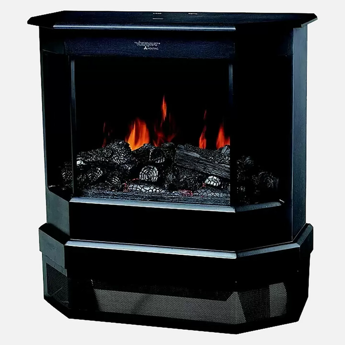 Voltomat - Voltomat 1850W 2 Kademeli Elektrikli Şömine Siyah