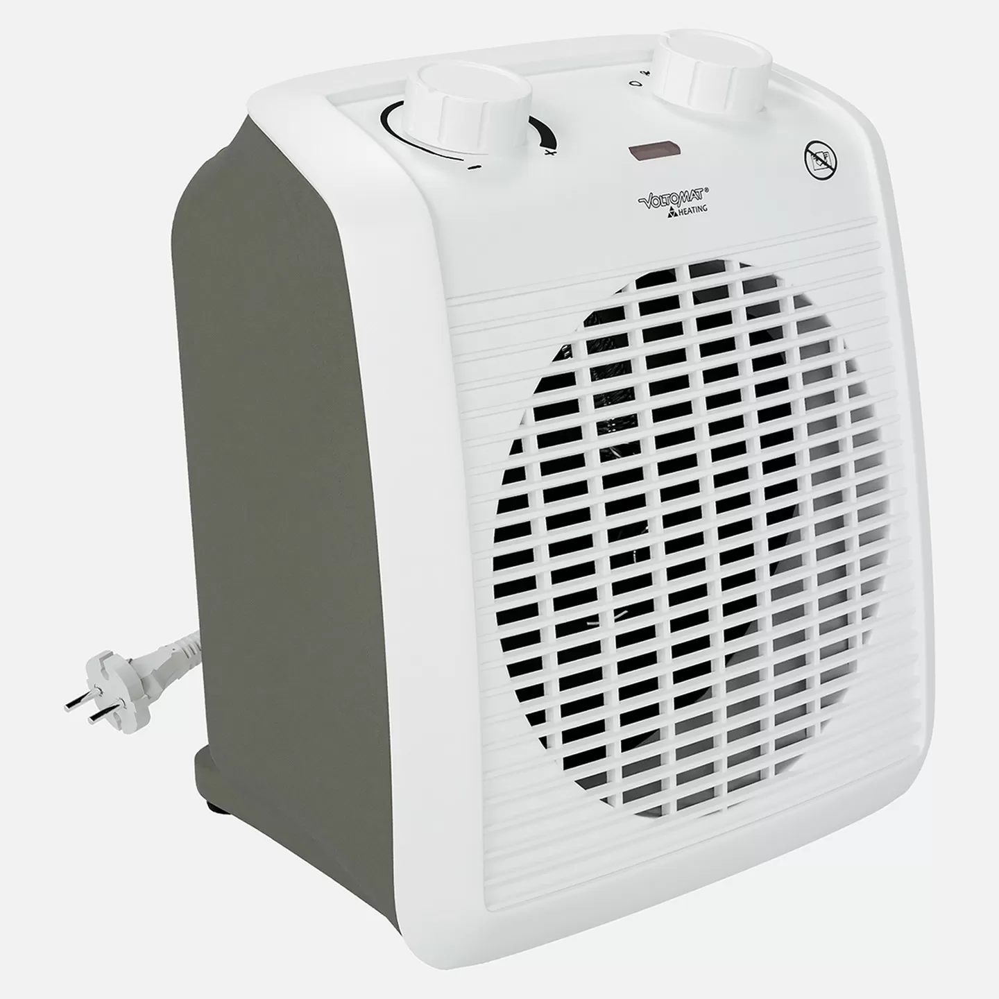 Voltomat 2000W 2 Kademeli Termostatlı Elektrikli Fanlı Isıtıcı - Thumbnail