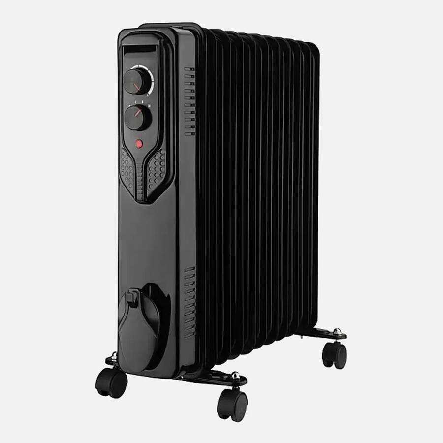 Voltomat 2500W 11 Dilim Yağlı Radyatör Siyah
