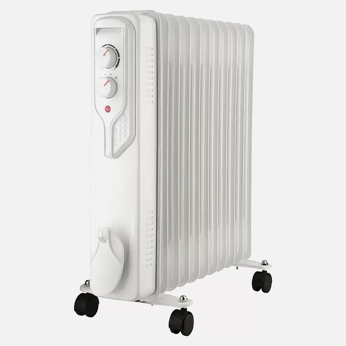 Voltomat - Voltomat 2500W 11 Dilim Yağlı Radyatör Beyaz