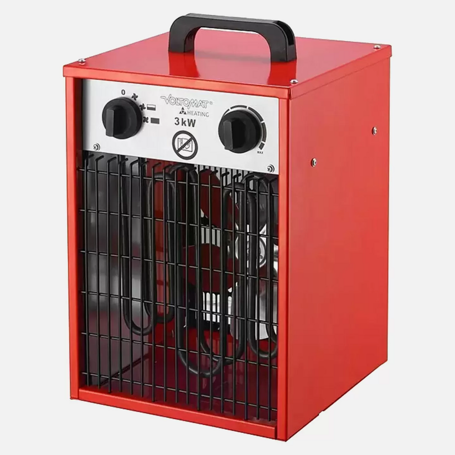 Voltomat 3000W Termostatlı Şantiye Isıtıcısı