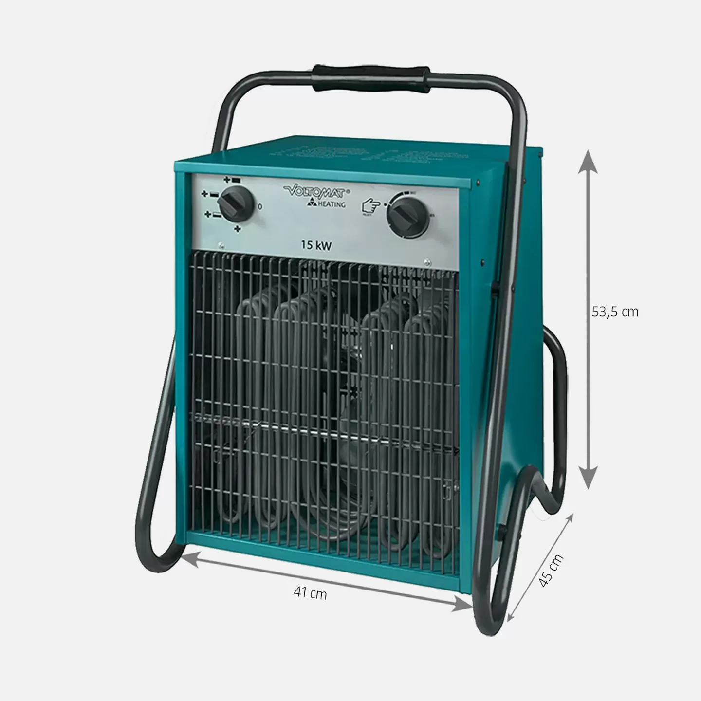 Voltomat IPX4 15000W Termostatlı Şantiye Isıtıcısı - Thumbnail