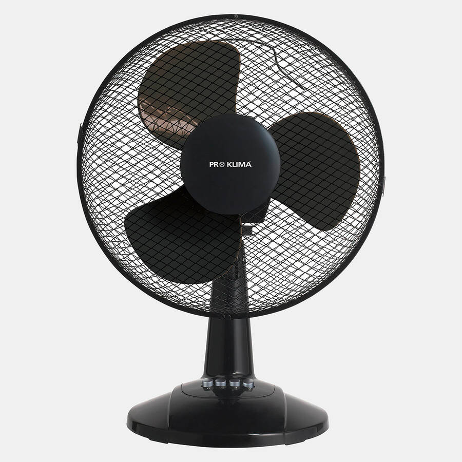 Voltomat Masaüstü Vantilatör 30 cm Siyah