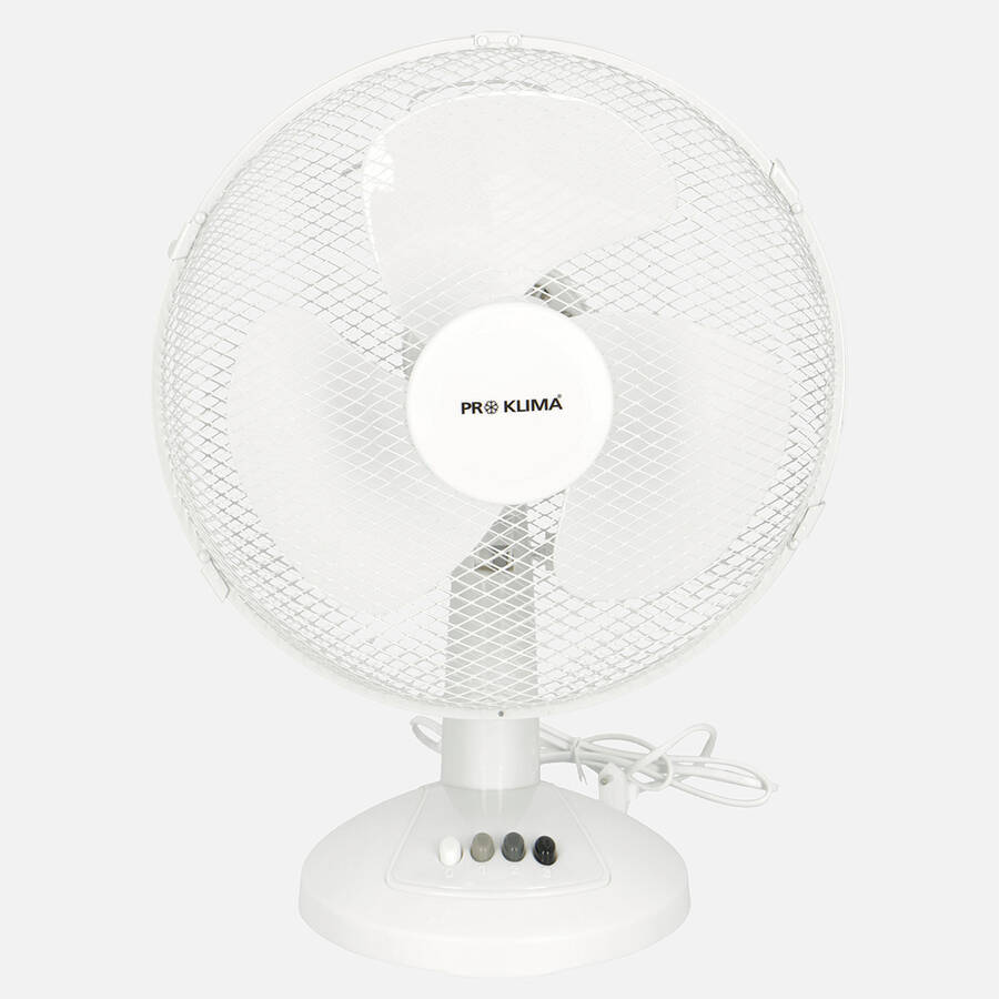 Voltomat Masaüstü Vantilatör 30cm Beyaz