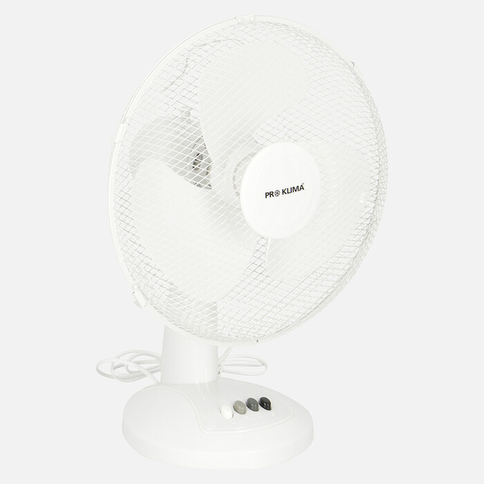Voltomat Masaüstü Vantilatör 30cm Beyaz - Thumbnail