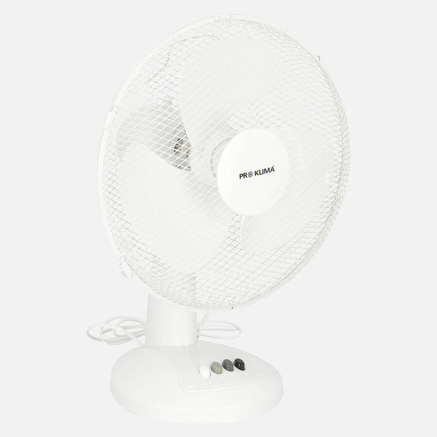 Voltomat Masaüstü Vantilatör 30cm Beyaz