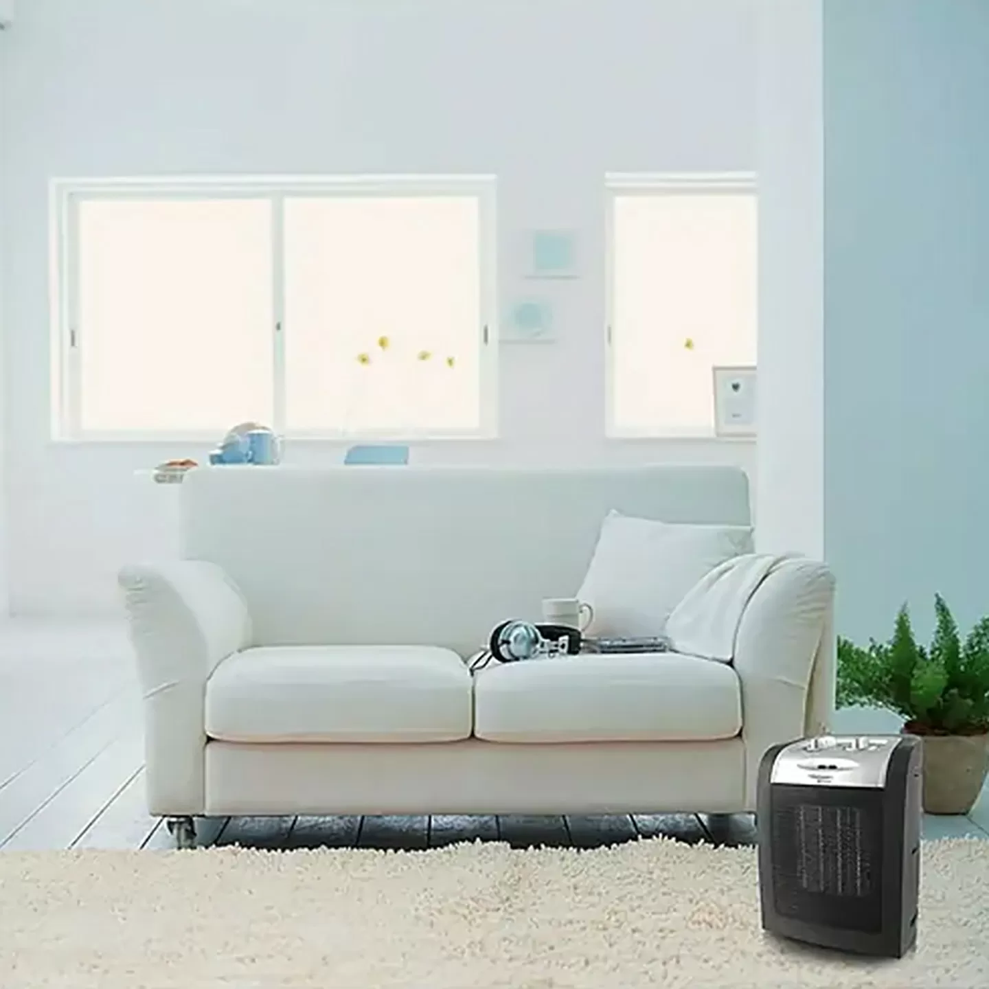 Voltomat PTC-903-H 2 Kademeli Seramik Fanlı Isıtıcı 1800W