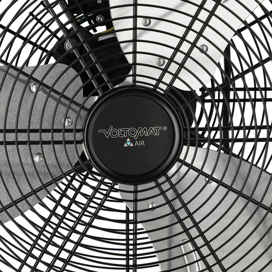 Voltomat Sanayi Tipi Yer Vantilatörü 250W Siyah
