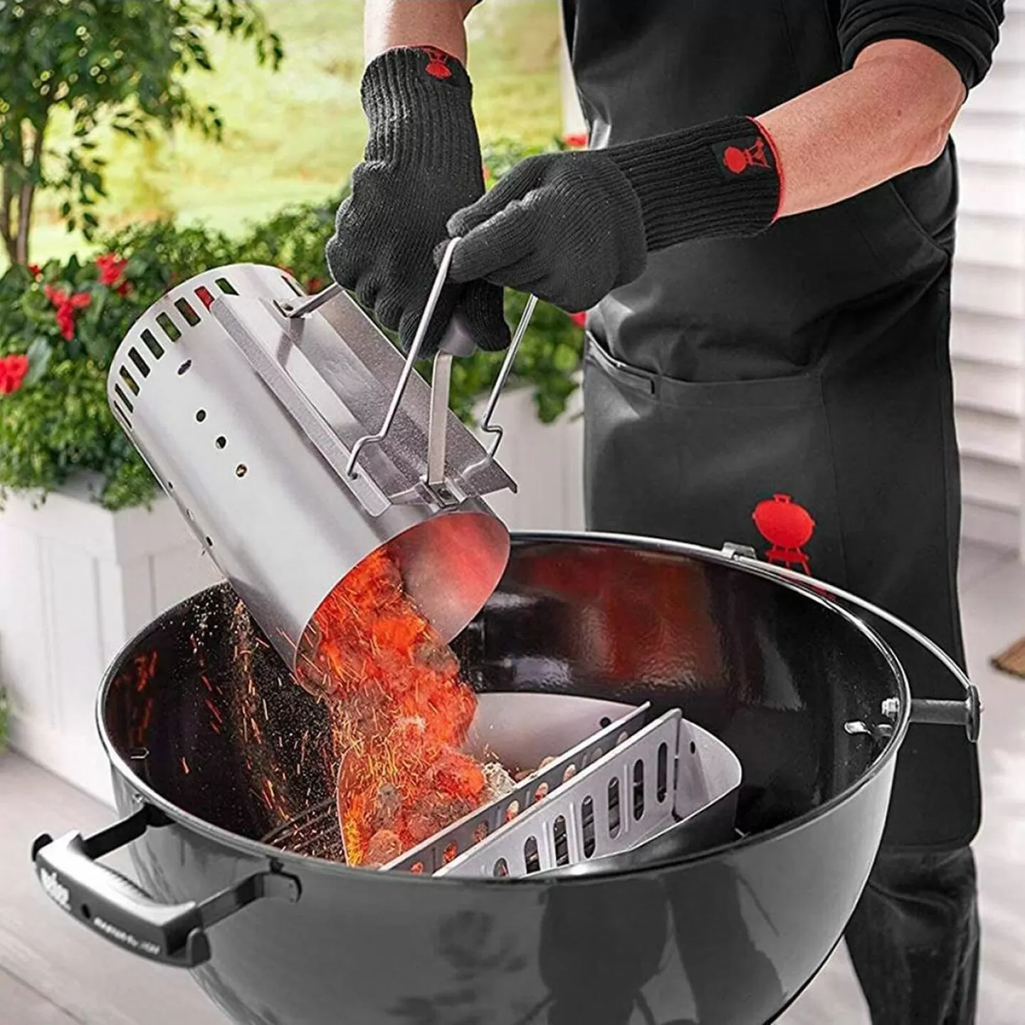 Weber Mangal Kömürü Tutuşturma Bacası Büyük 7416