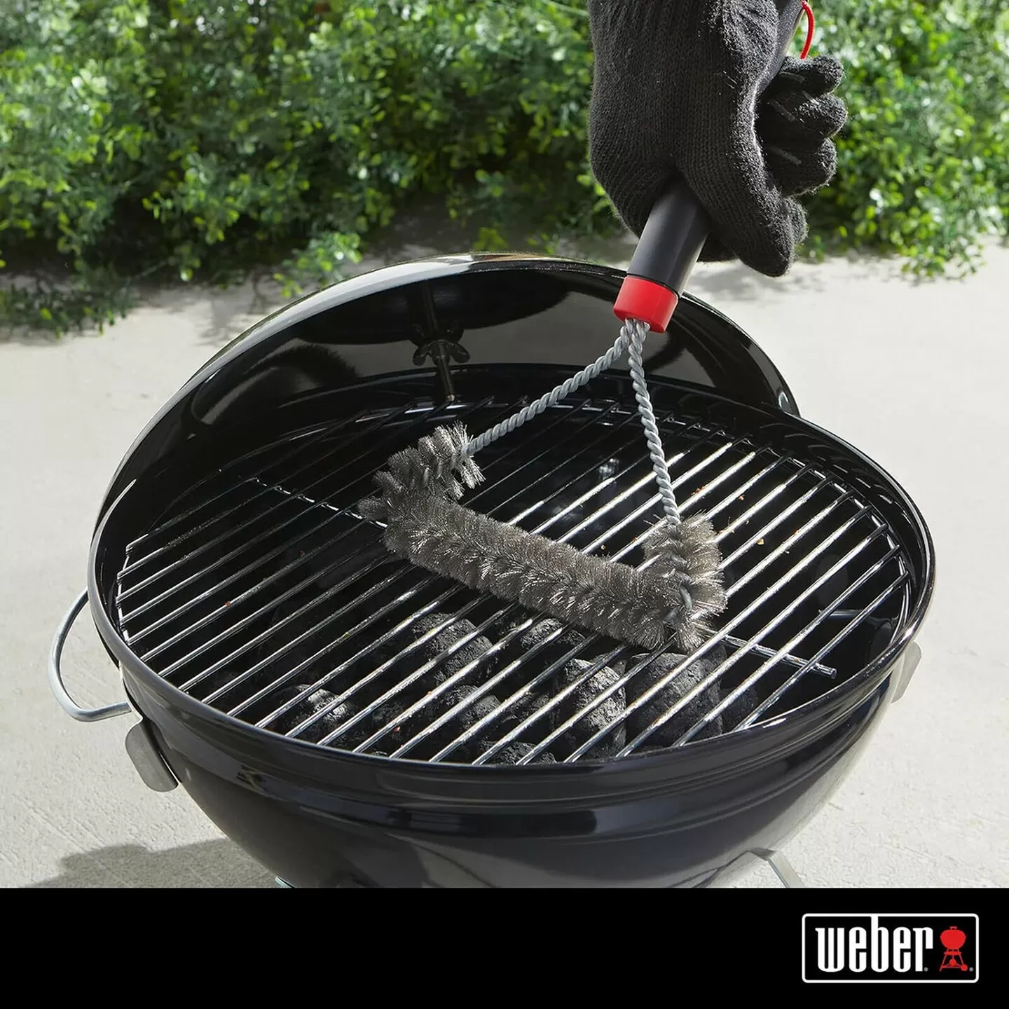 Weber Üç Taraflı Mangal Izgara Fırçası 30 cm 6277